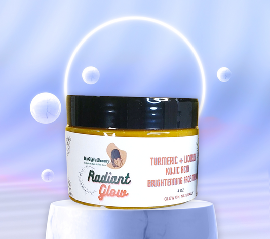 Radiant Glow Turmeric Licorice & Kojic Acid Brightening Jelly Face Mask