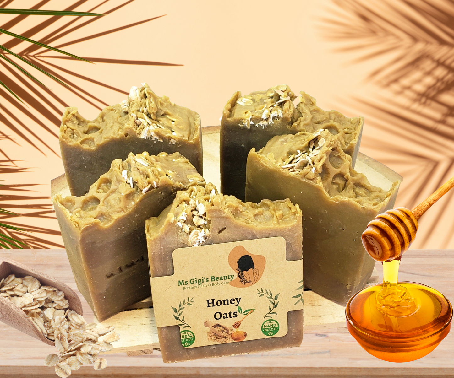 Honey Oats Soap Bar