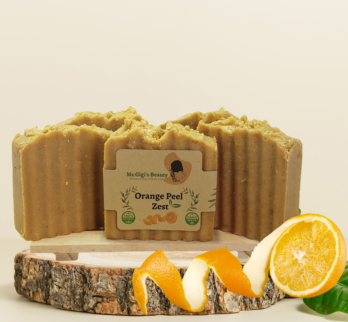 Orange Peel Zest Soap Bar