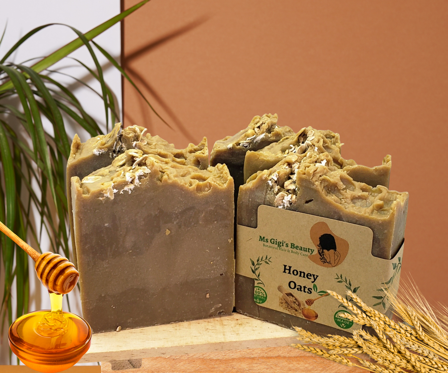 Honey Oats Soap Bar