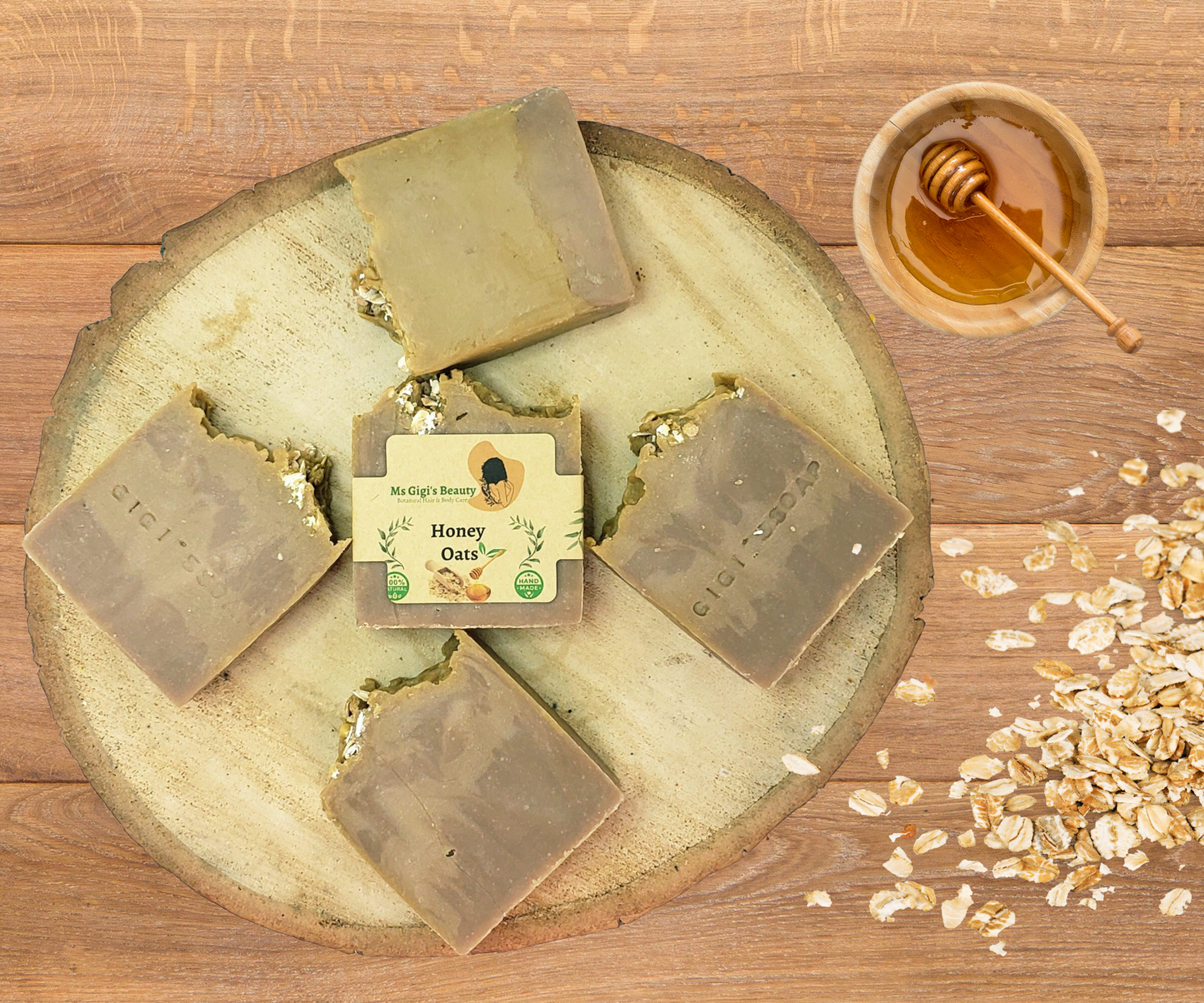 Honey Oats Soap Bar